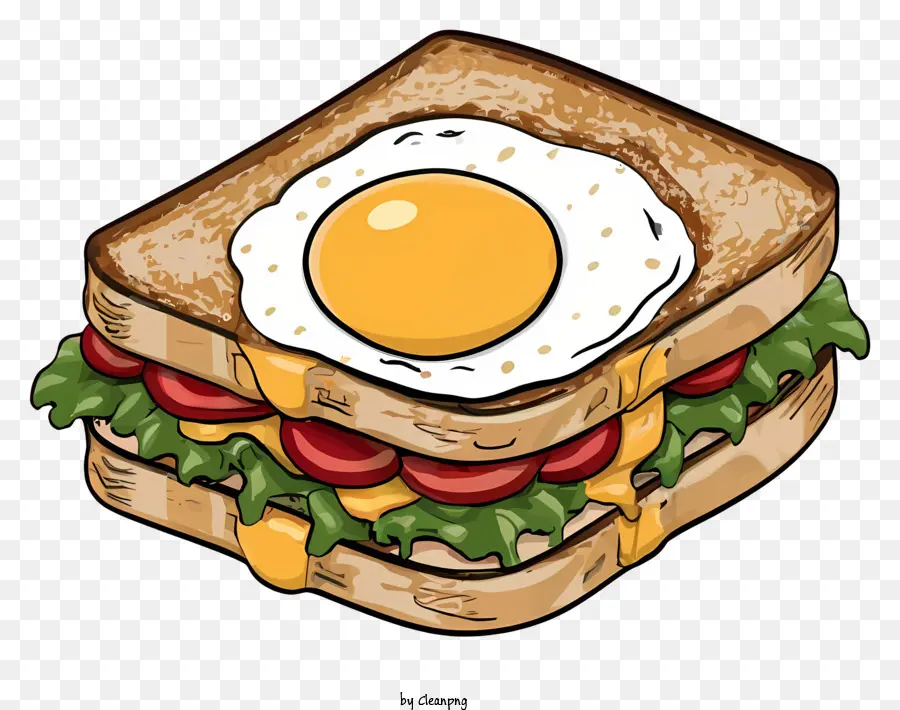 Dibujos Animados，Sándwich PNG