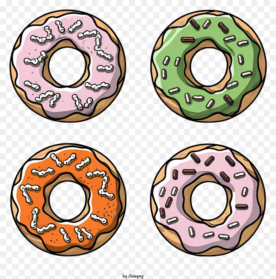 La Historieta，Donuts PNG