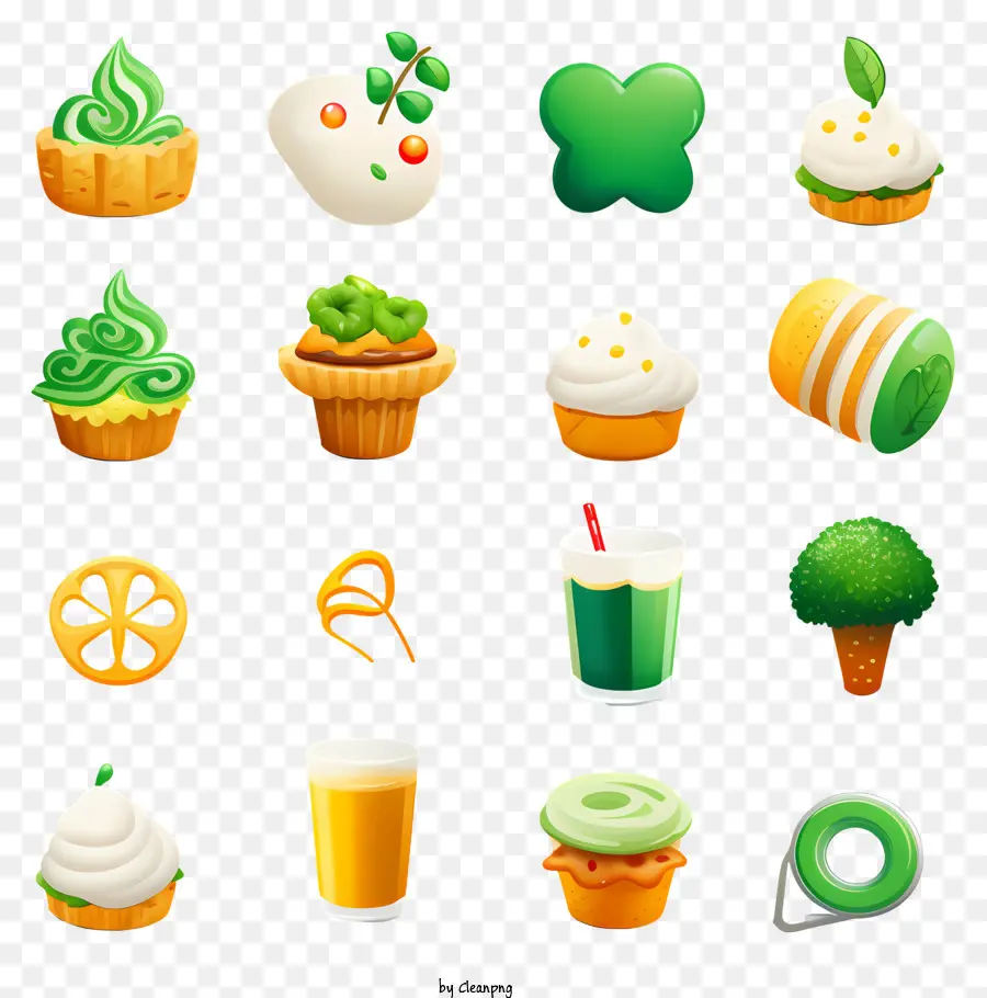 Emoji，Elementos Del Día De San Patricio PNG