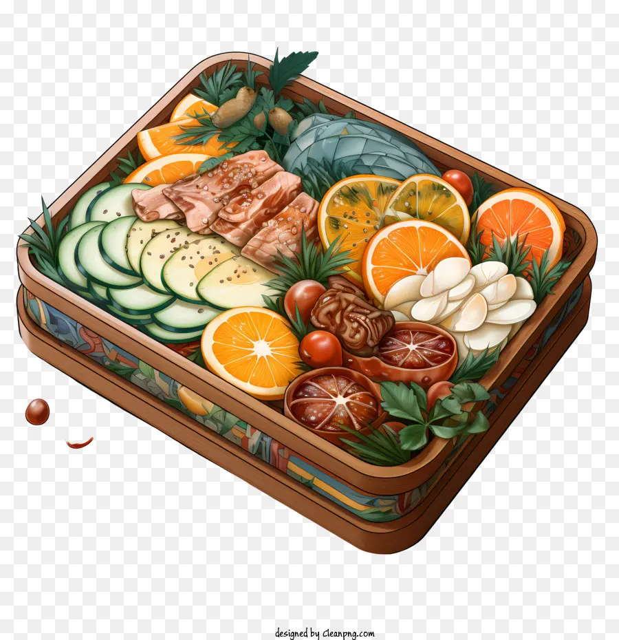 Caja Bento，Almuerzo PNG