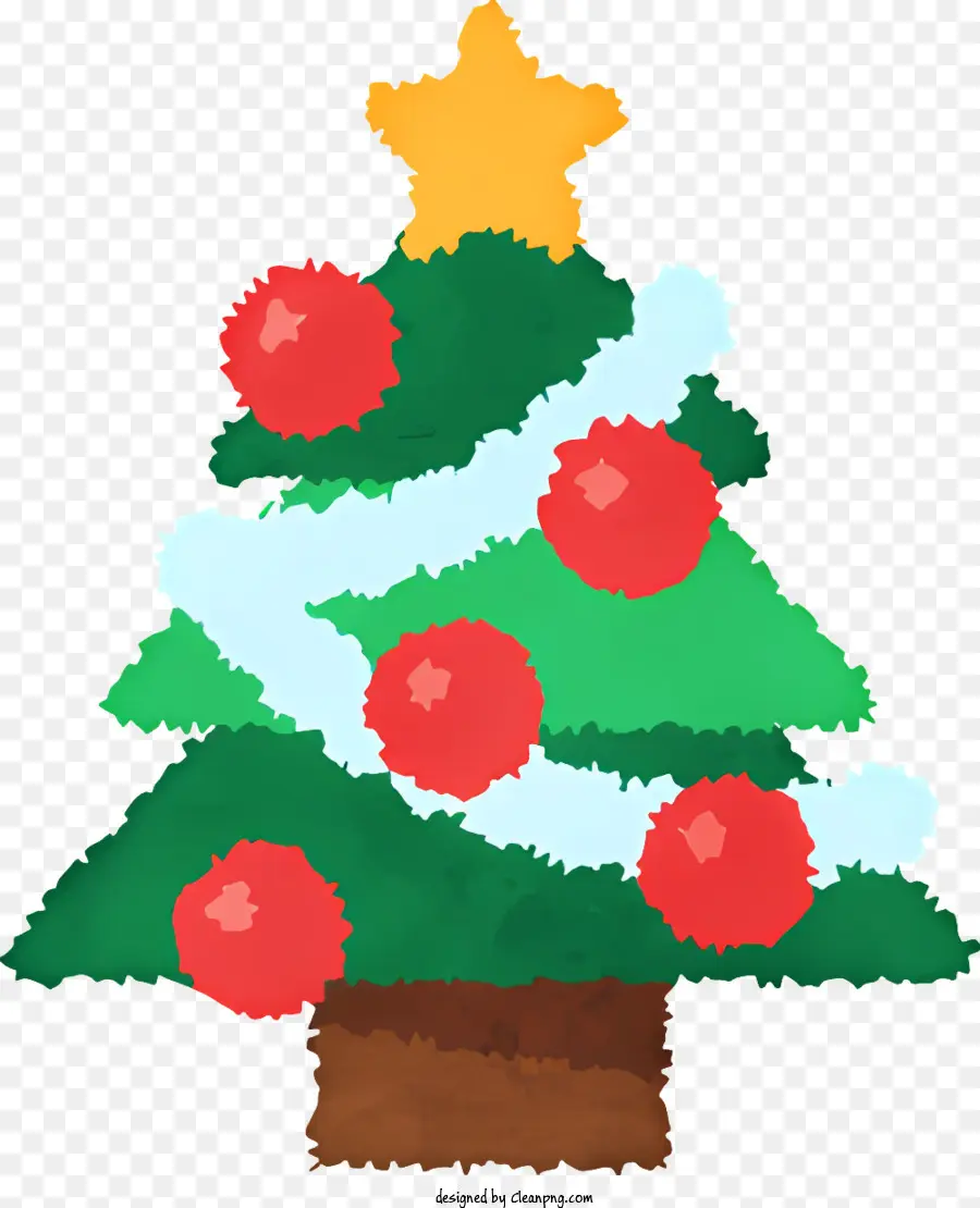 La Historieta，árbol De Navidad PNG