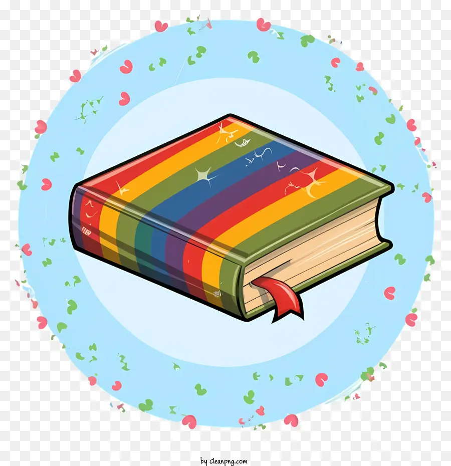 Dibujos Animados，Libro Arcoiris PNG