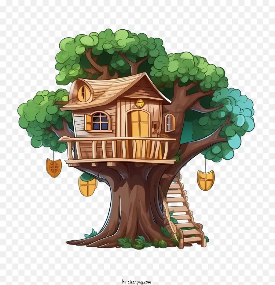 La Casa Del árbol，La Casa En El árbol PNG