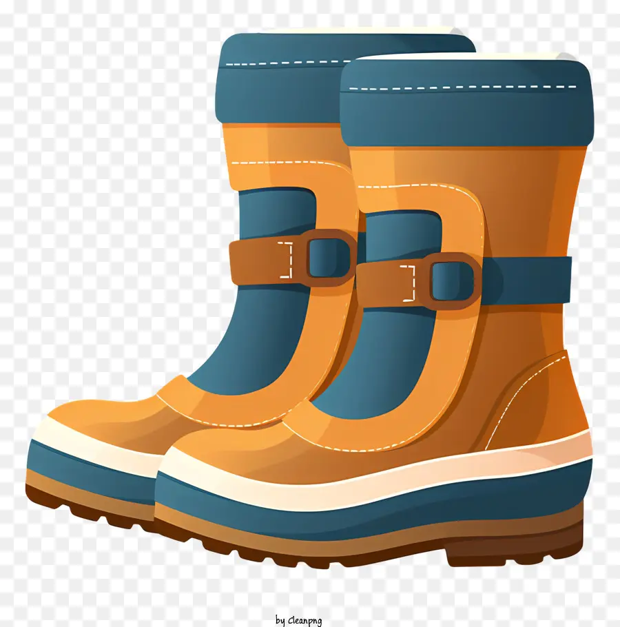 Botas De Invierno，Zapatos PNG