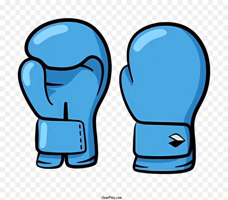 Guantes De Boxeo，Guantes De Boxeo Azules PNG