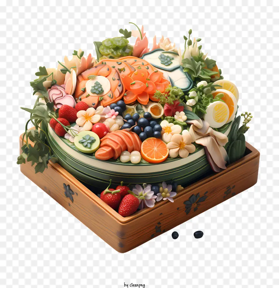 Caja Bento，Vegetal Bowl PNG