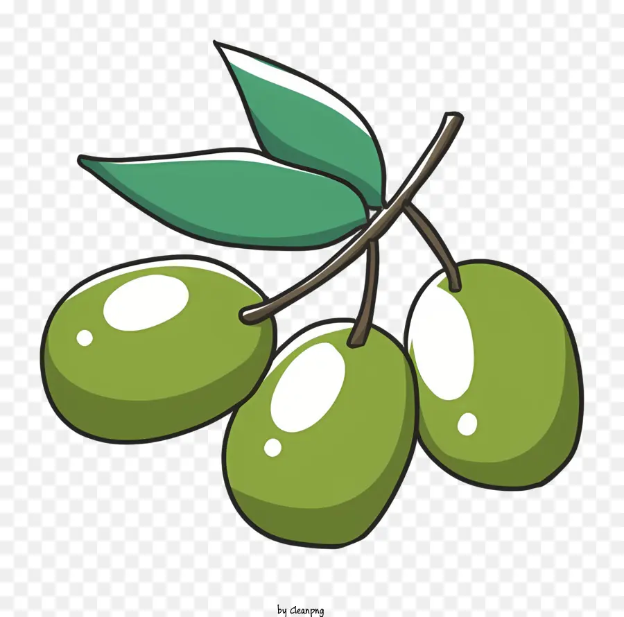 Dibujos Animados，Aceitunas PNG