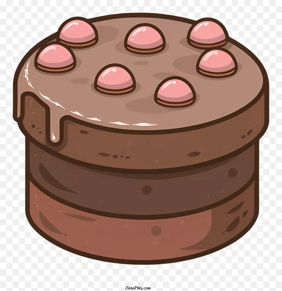 La Historieta，Pastel De Chocolate PNG