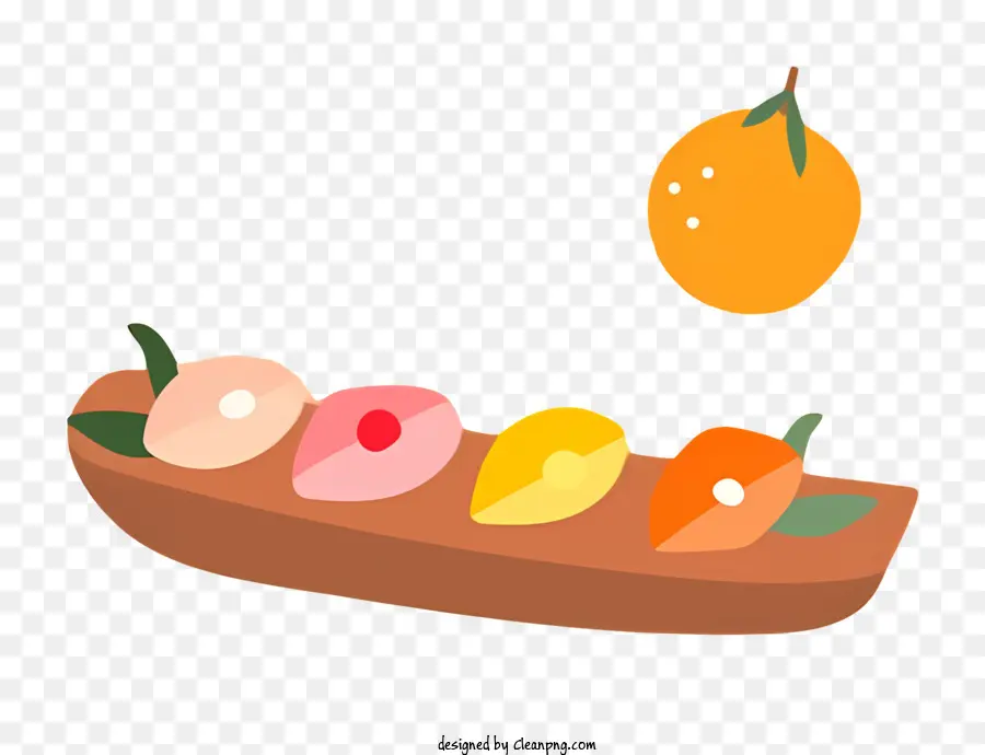 Comida De Corea，Plato De Frutas PNG