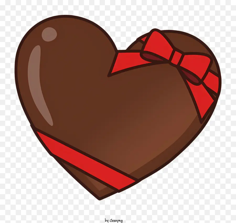 La Historieta，Corazón De Chocolate PNG