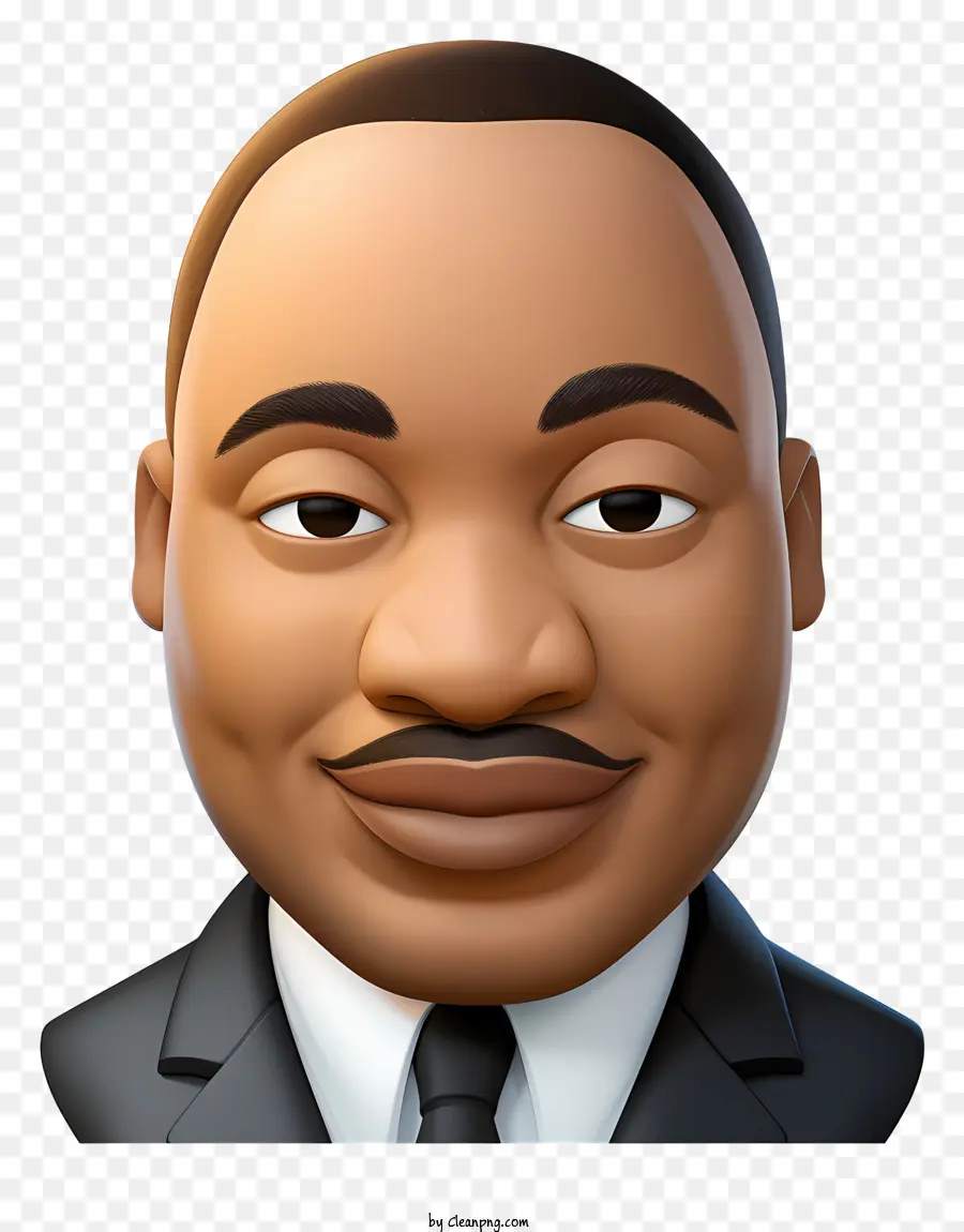 Día De Martin Luther King Jr，Personaje De Dibujos Animados PNG