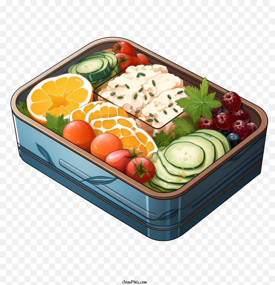 Caja Bento，Recipiente De Alimentos De Metal PNG