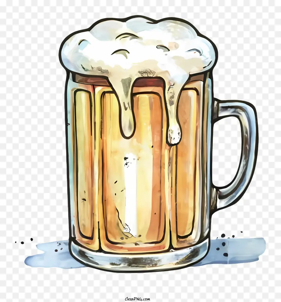 Dibujos Animados，Jarra De Cerveza PNG