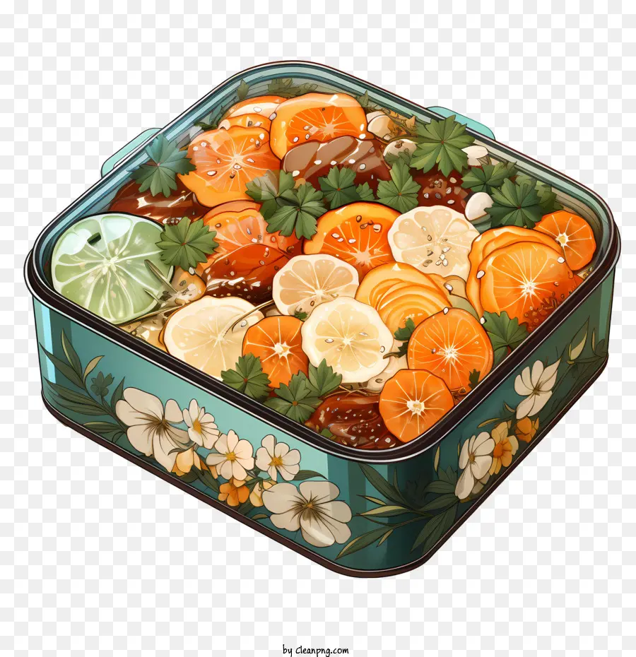 Caja Bento，Las Naranjas PNG