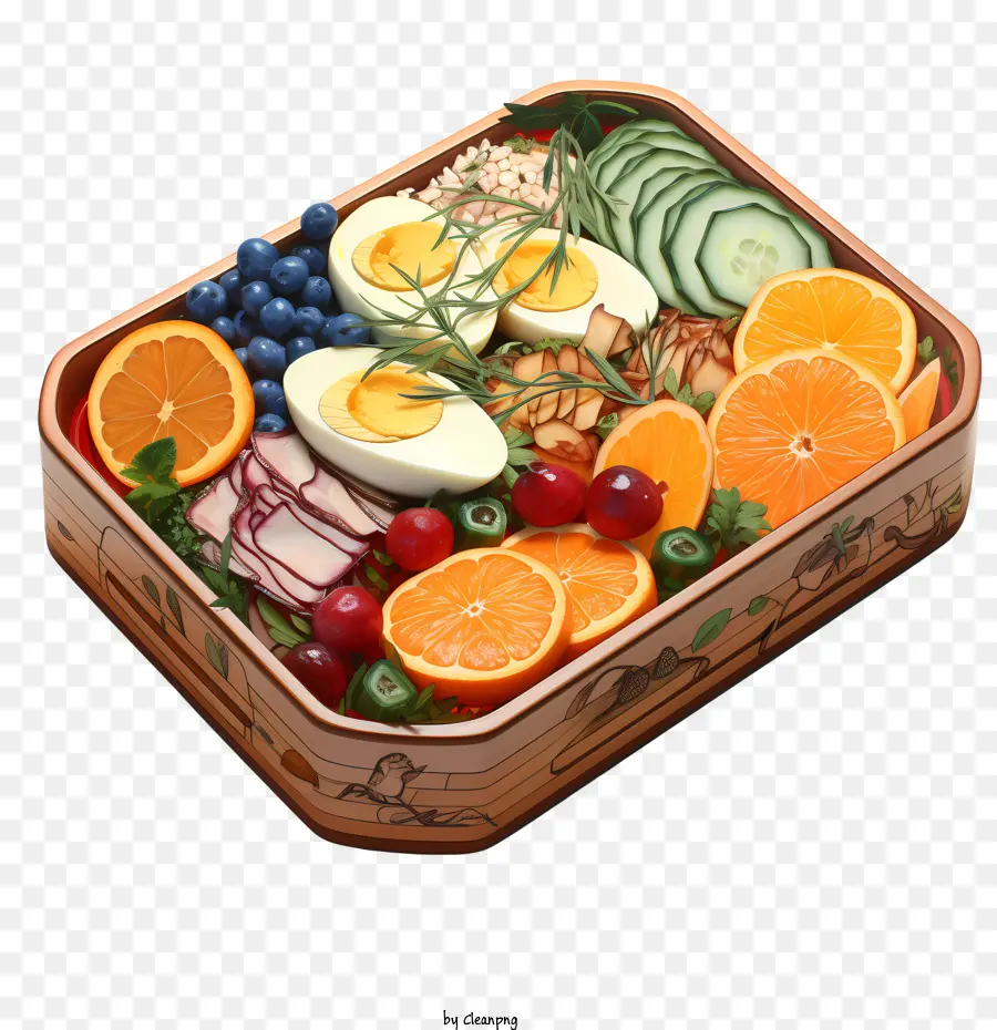 Caja Bento，Contenedor PNG