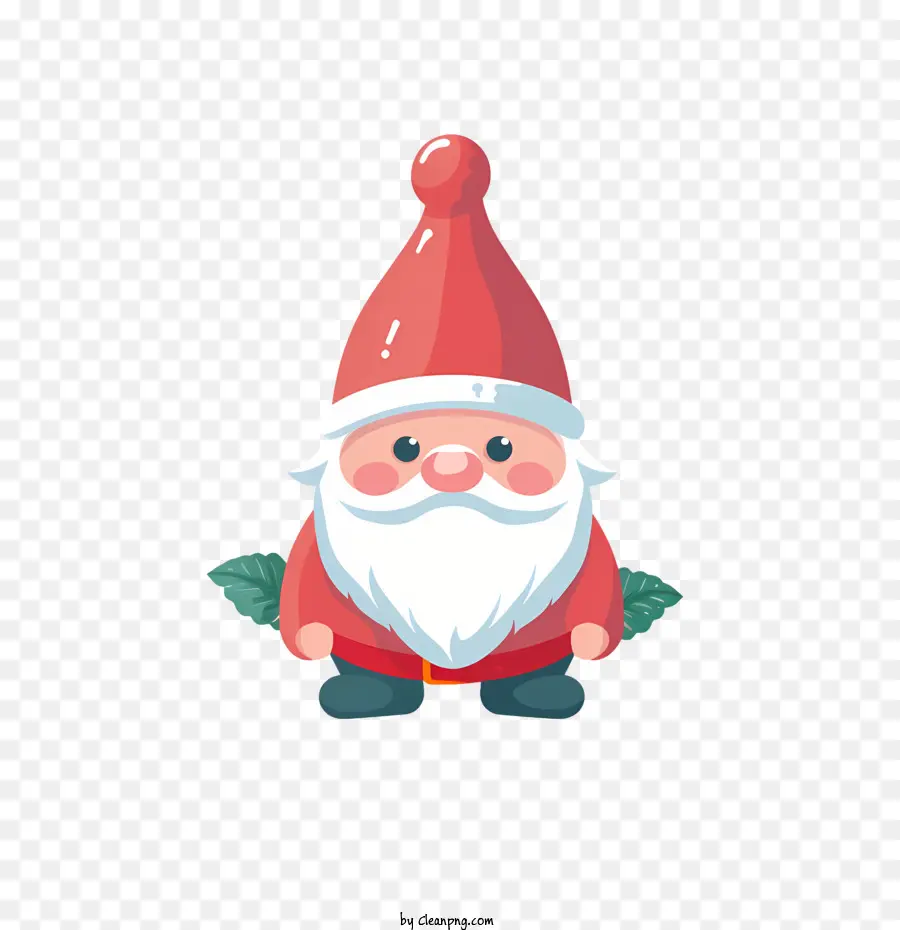 La Navidad De Gnome，Santa Claus PNG