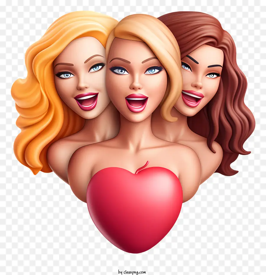 Emojis，Mujeres De Dibujos Animados PNG