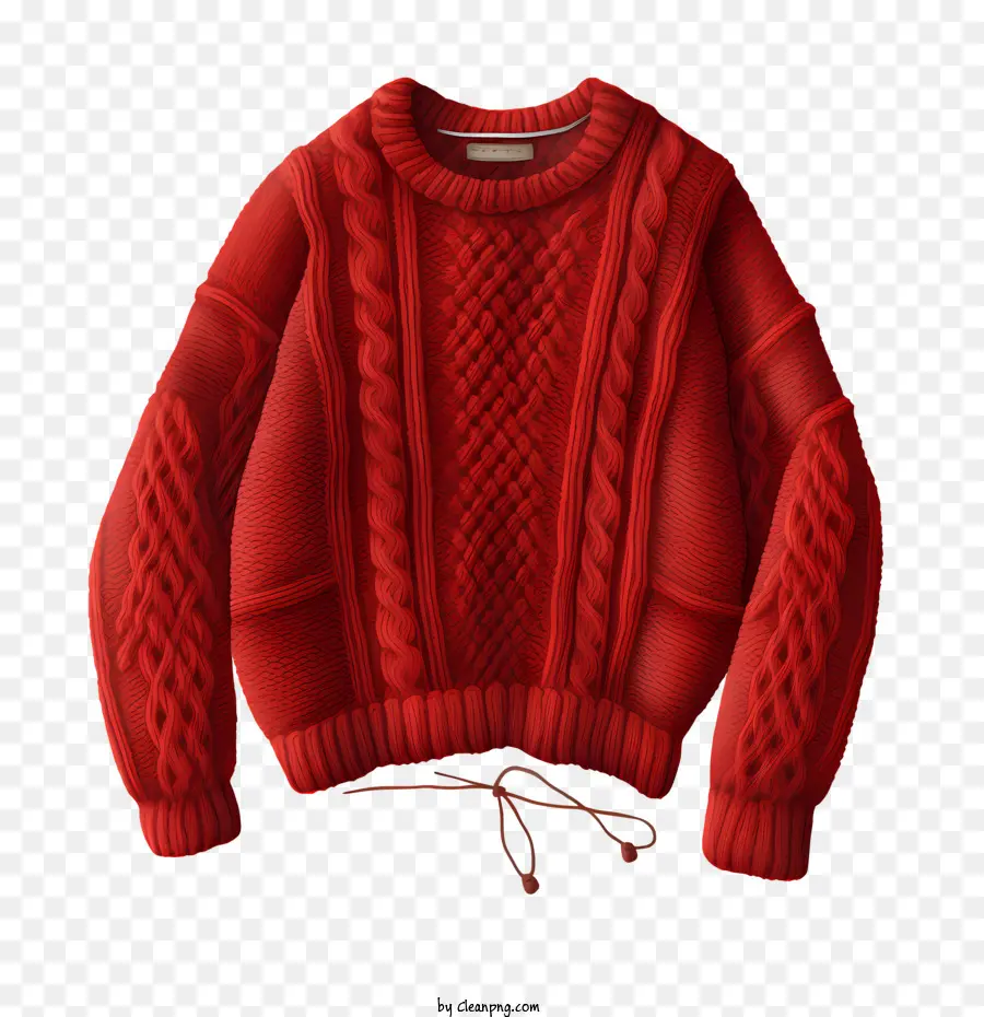 Suéter De Navidad，Rojo PNG