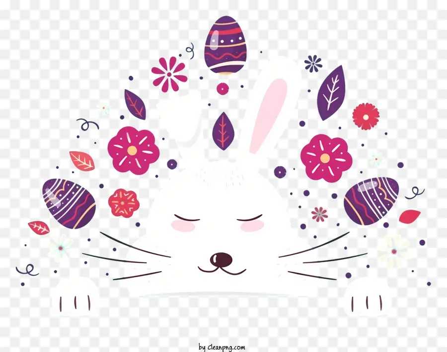 Cara De Conejo，Conejito De Pascua PNG