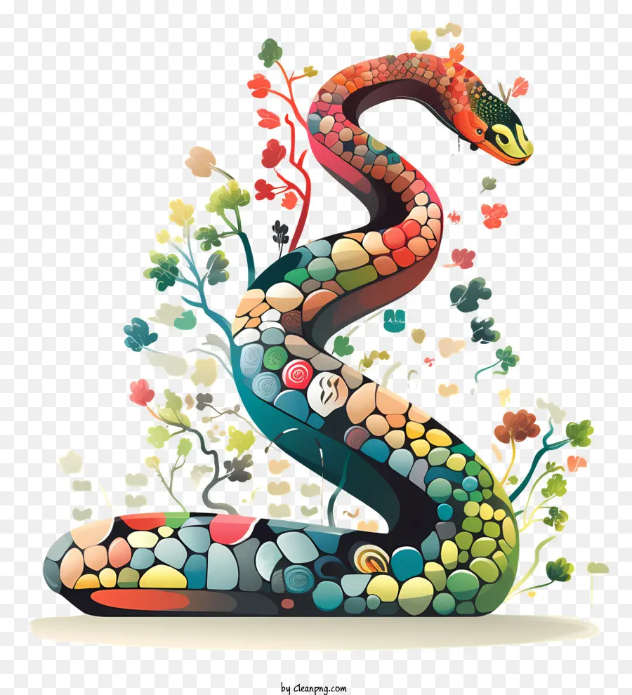 Día De La Serpiente，Serpiente De Colores PNG