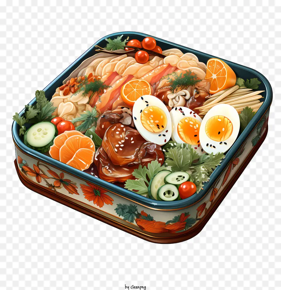 Caja Bento，Almuerzo PNG