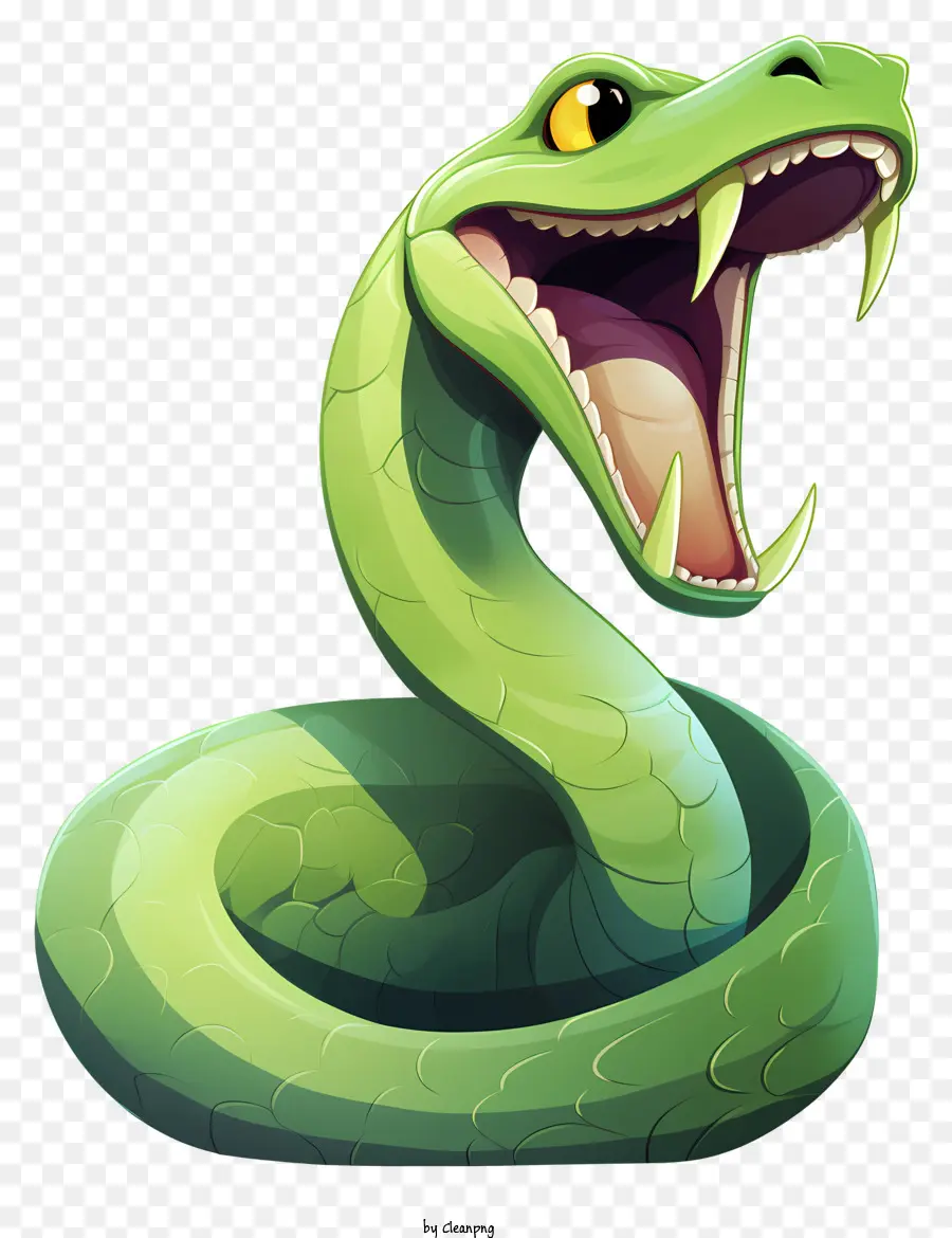 Día De La Serpiente，Serpiente Verde PNG