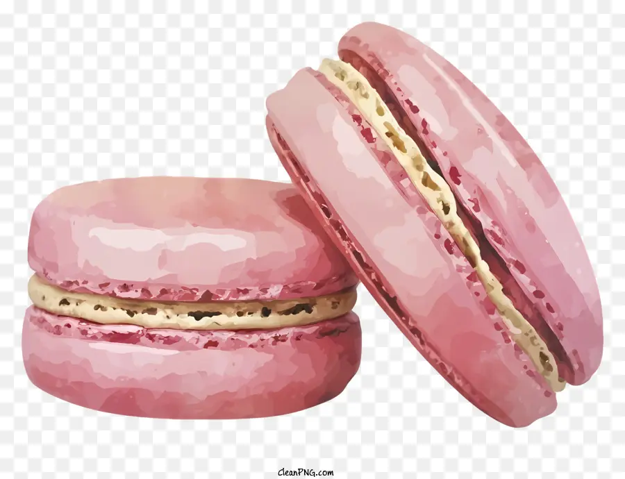 La Historieta，Macarons Rosados PNG