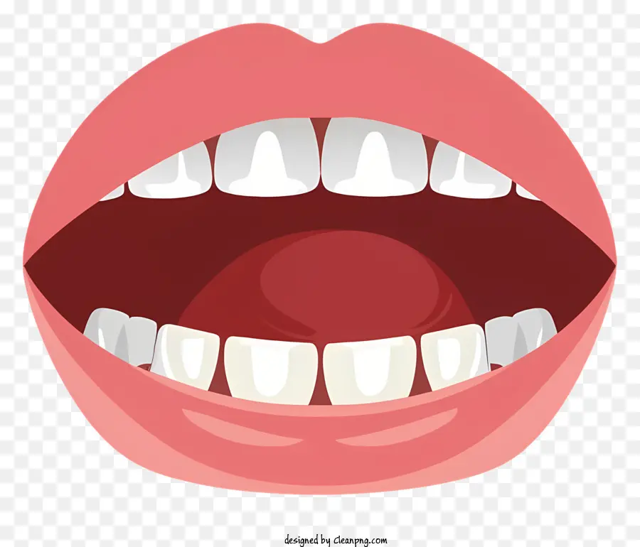 Mujer Sonriente，Los Dientes PNG