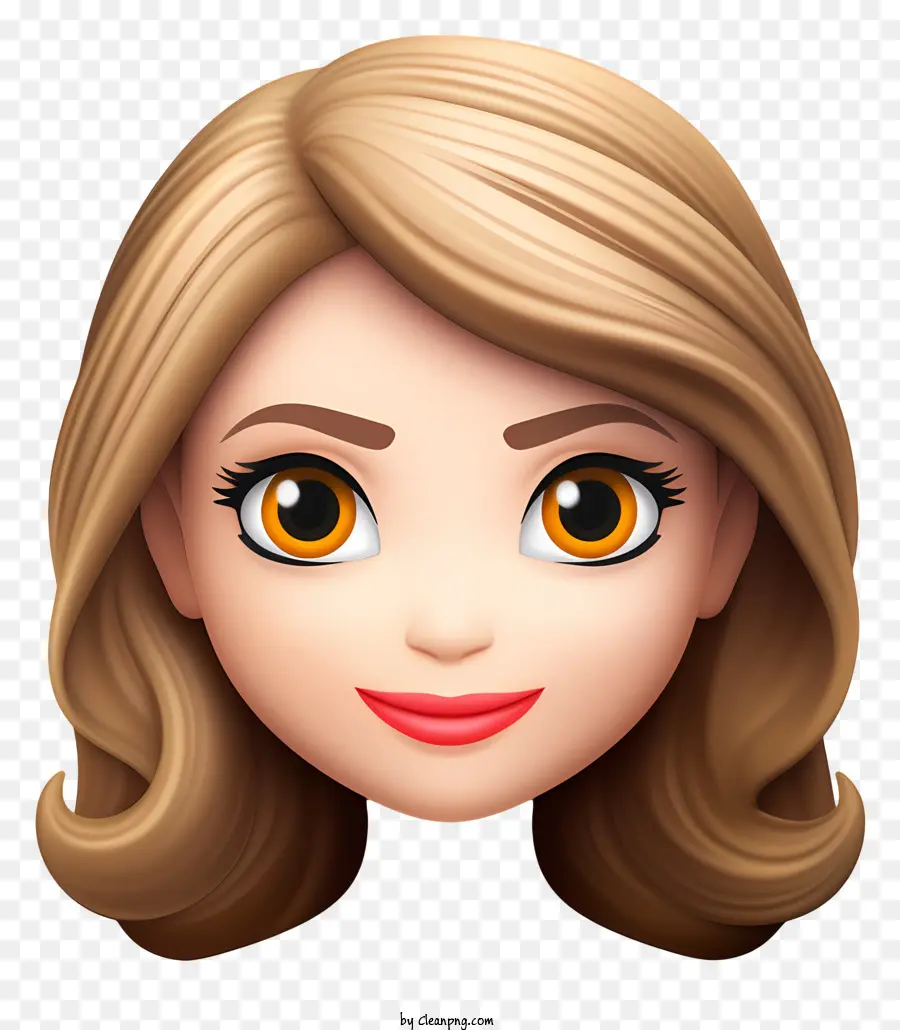 Emojis，Mujer De Dibujos Animados PNG