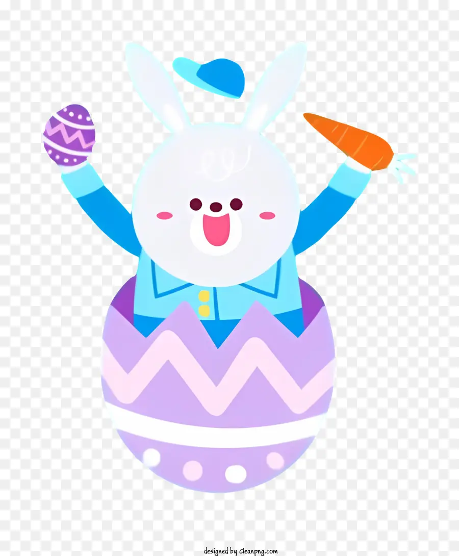 Bunny Cara，Cartoon Rabbit PNG