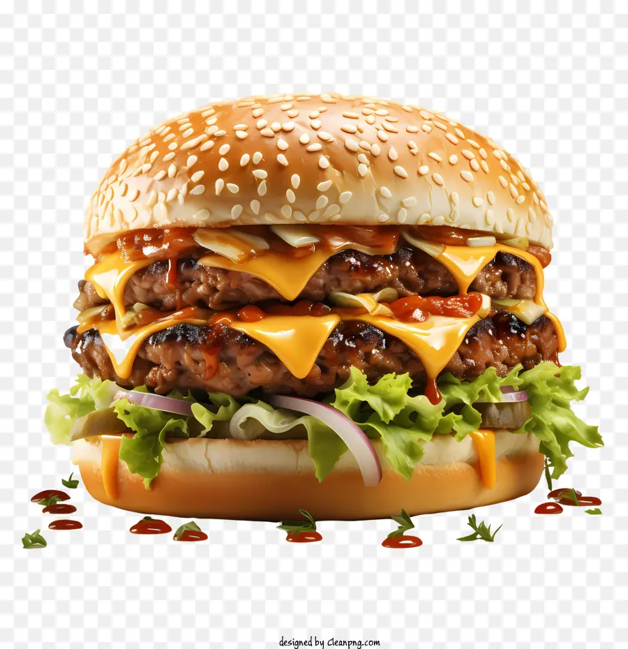 American Burger，Hamburgo PNG