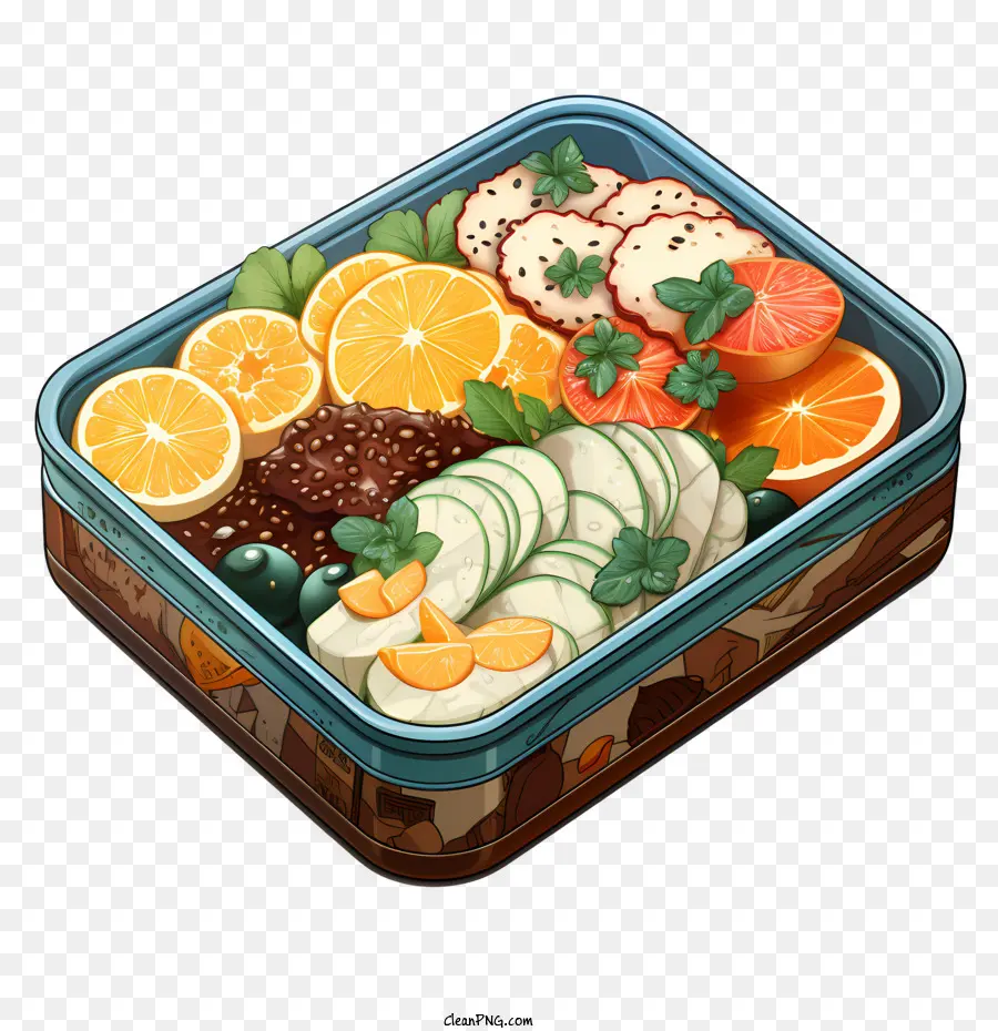 Caja Bento，Bandeja De Verduras PNG