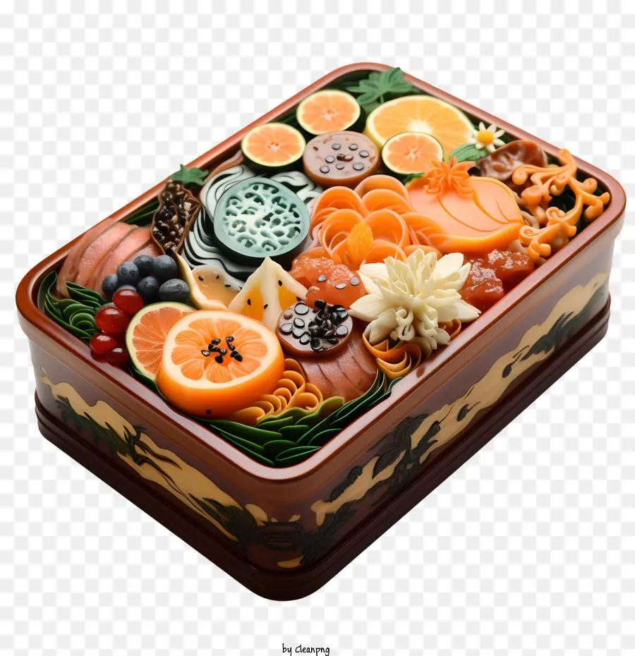 Caja Bento，Cesta De Fruta PNG