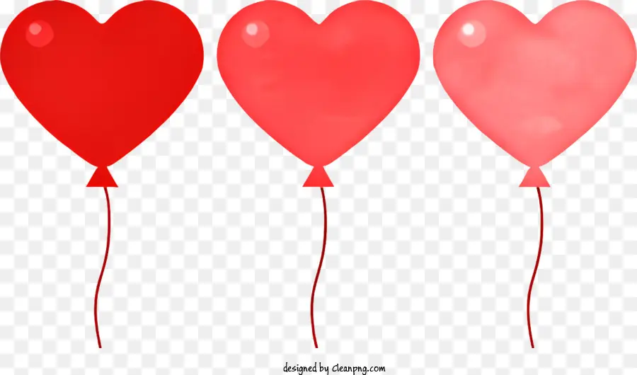 La Historieta，Heartshaped Globos PNG