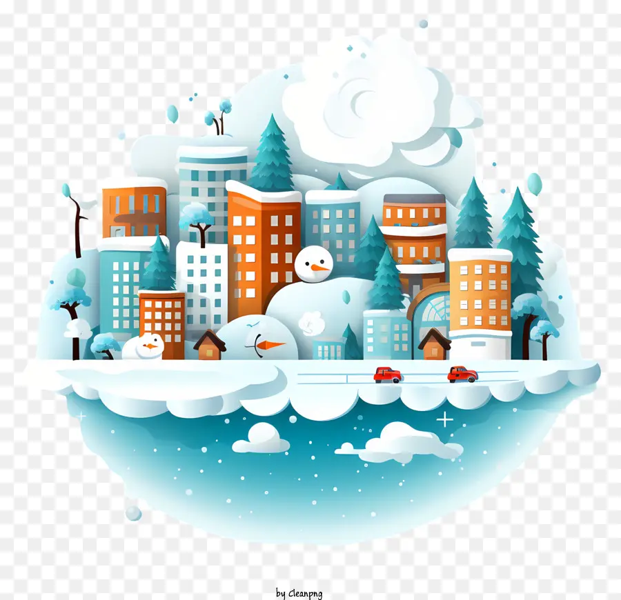 Invierno，Ciudad De Invierno PNG