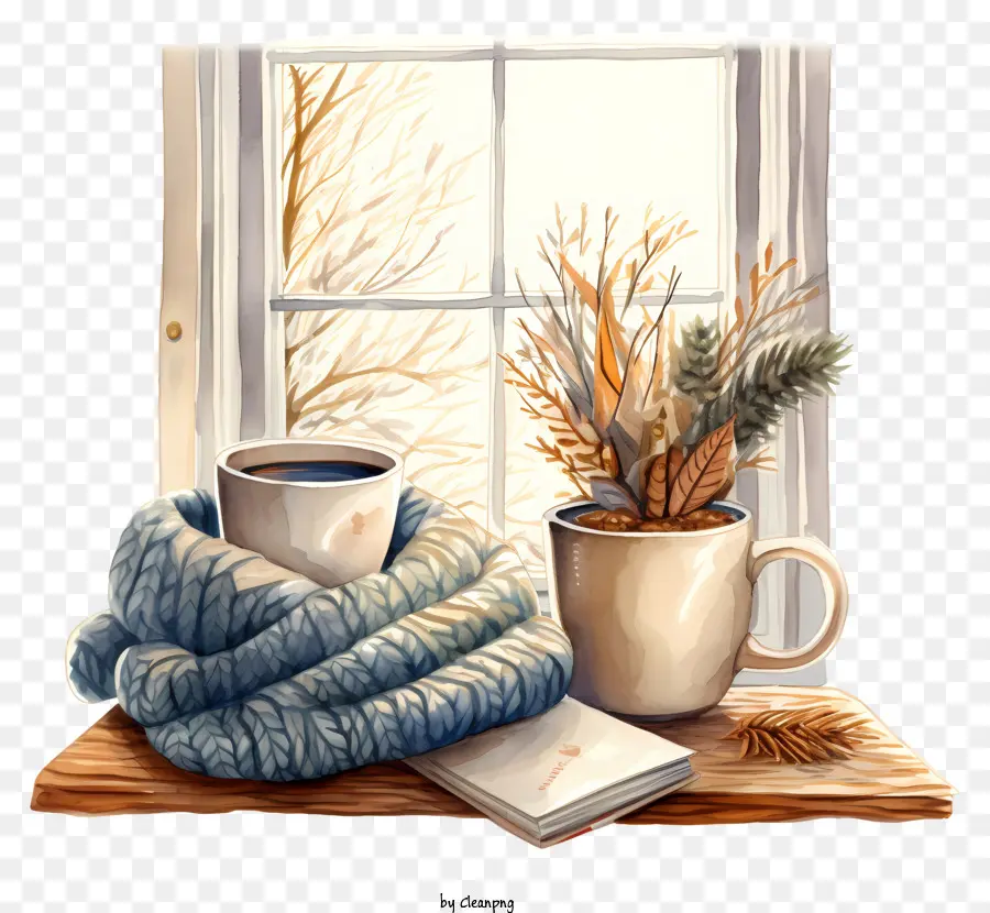 La Ventana De Invierno，Acogedora Casa PNG