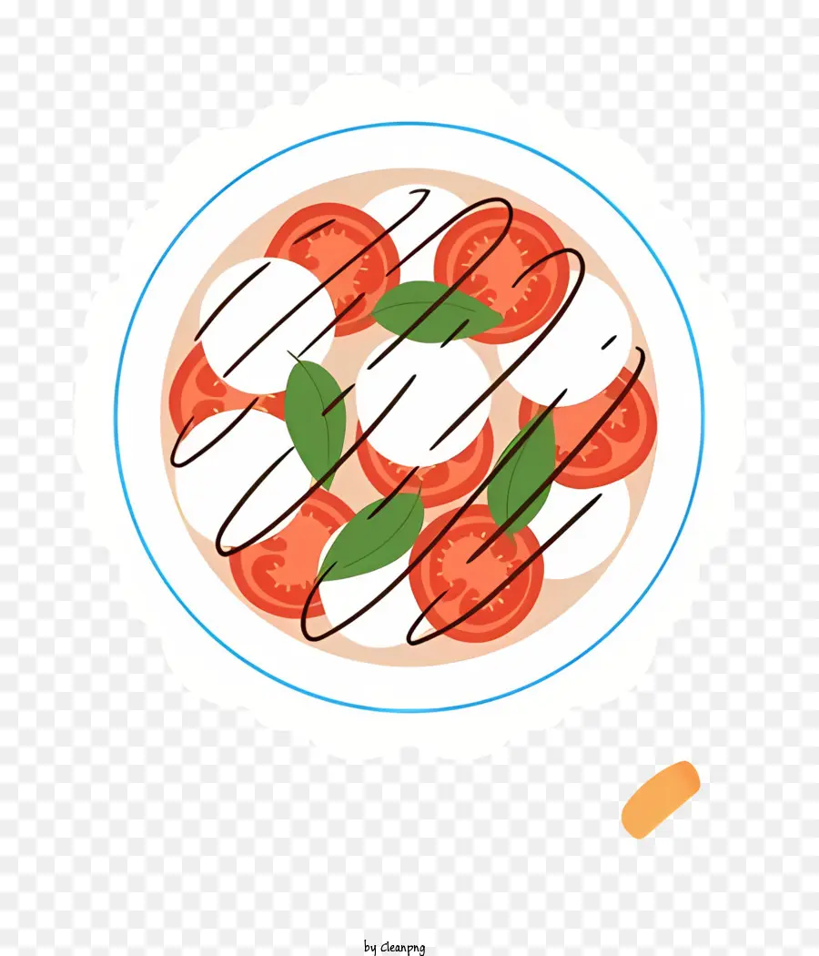 Alimento，Ensalada Caprese PNG