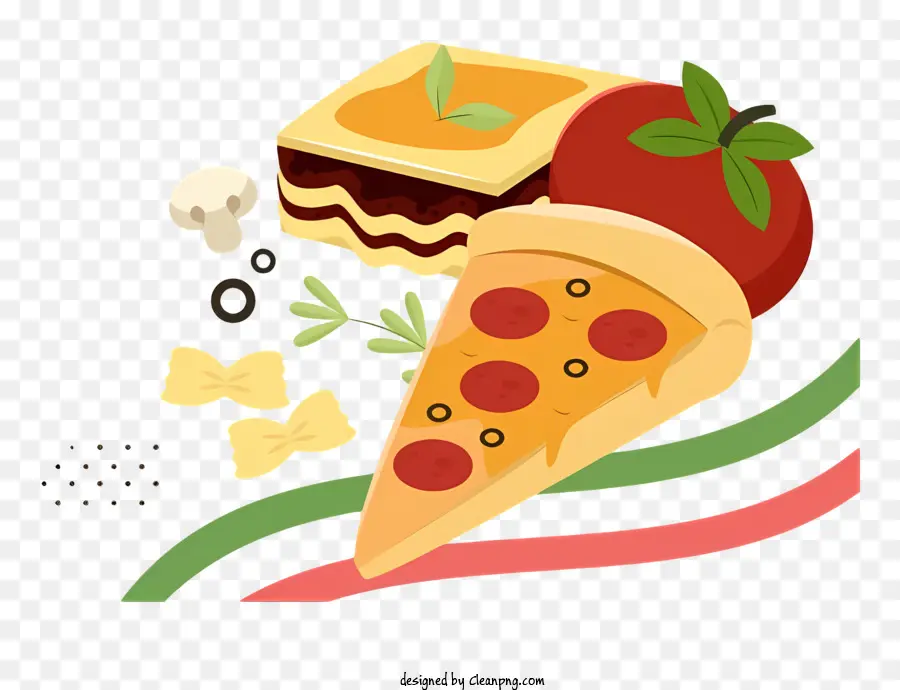 La Comida，Pizza PNG