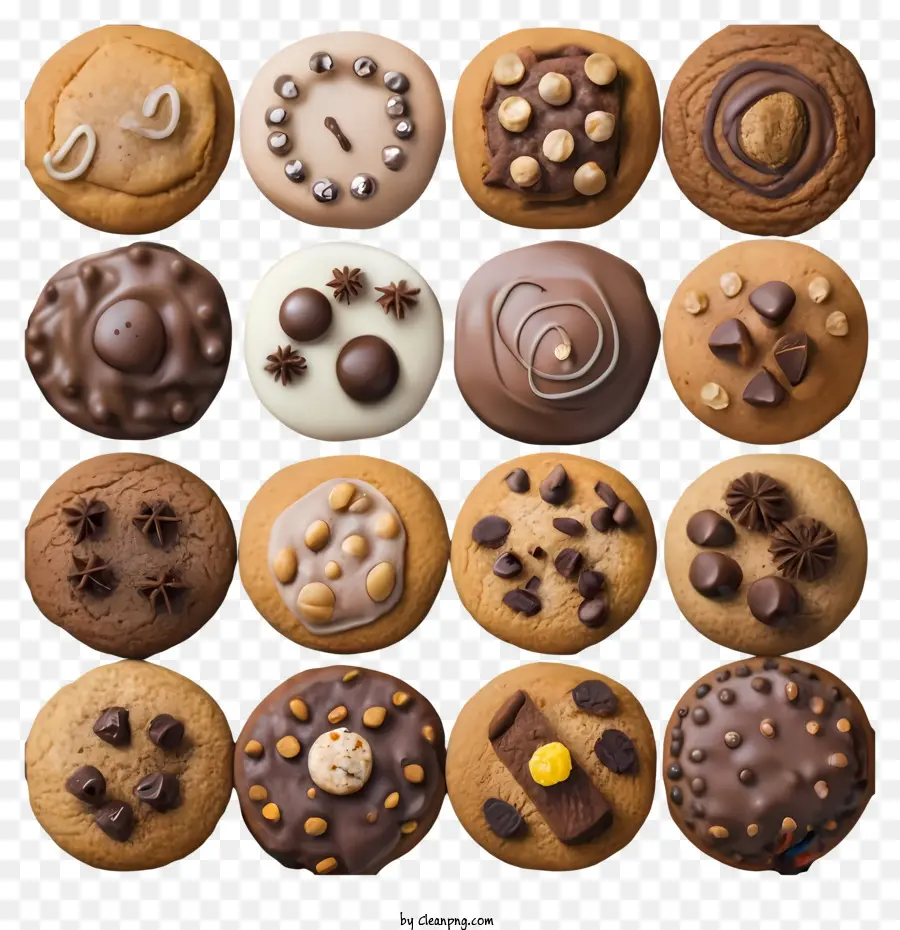 La Historieta，Galletas Con Chispas De Chocolate PNG