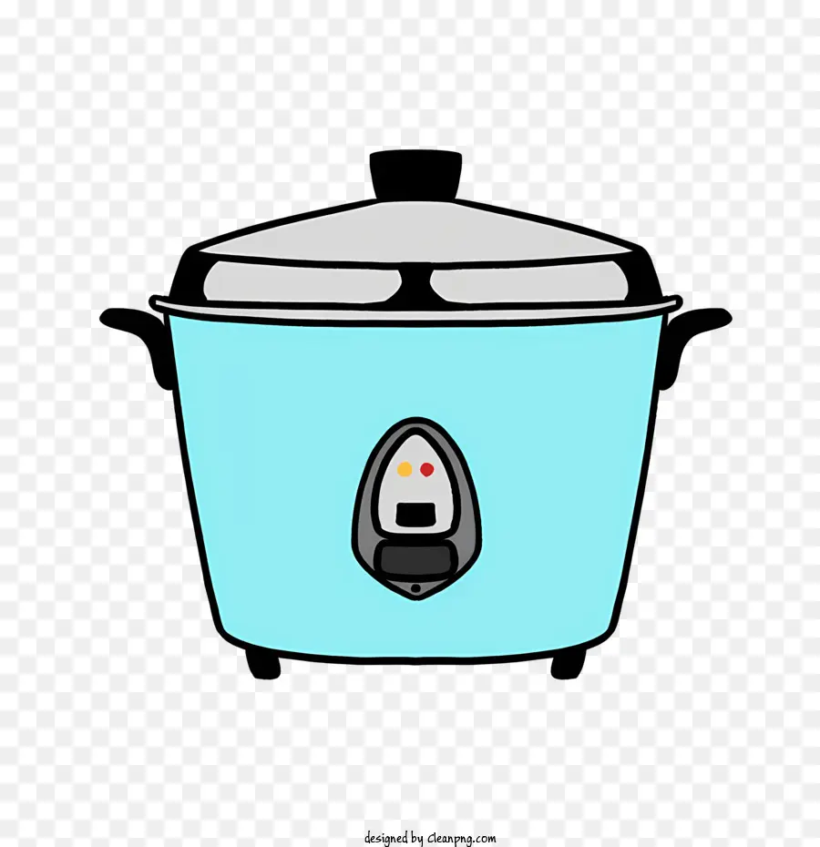 Recipiente De Metal，Contenedor Azul PNG