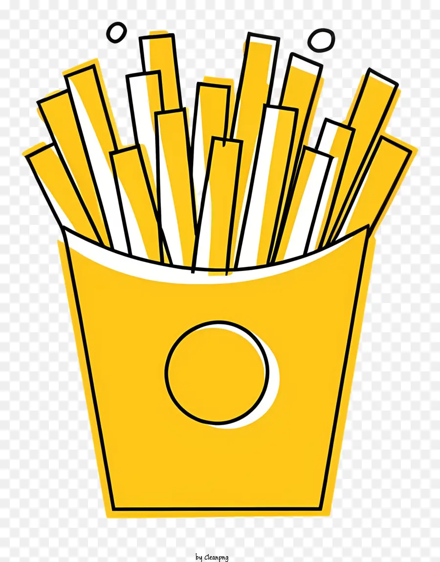 Dibujos Animados，Papas Fritas PNG