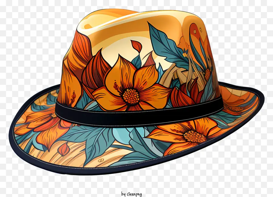 Sombrero，Sombrero De Color Naranja PNG