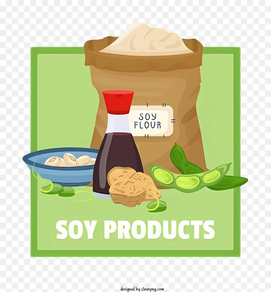 Bean Día，Productos De Soya PNG