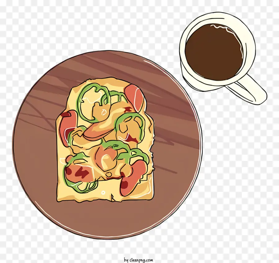 Icono，Tostadas Y Café PNG