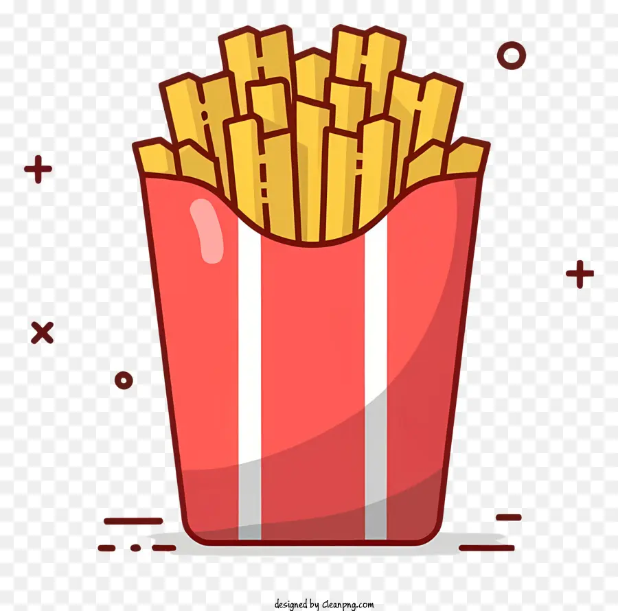 La Historieta，Las Papas Fritas PNG