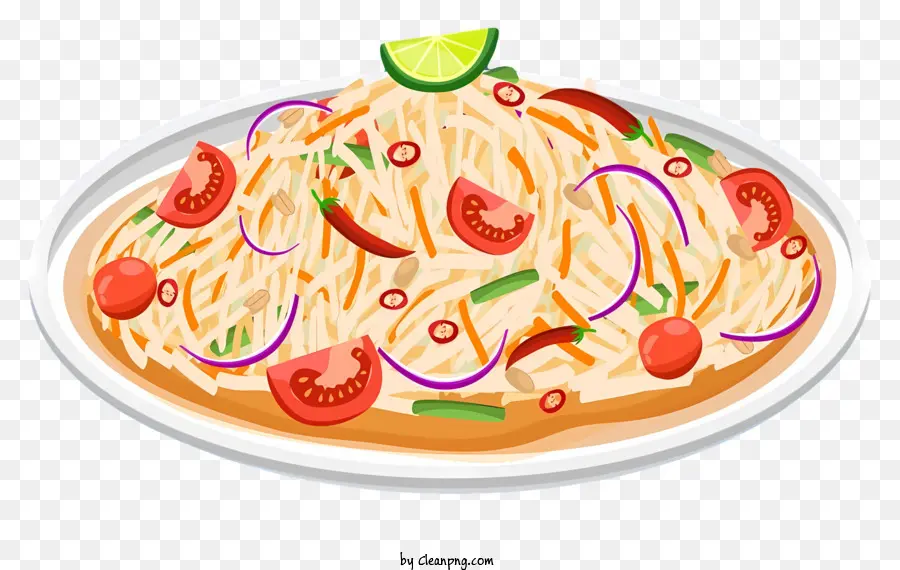 Comida Tailandesa，Ensalada PNG