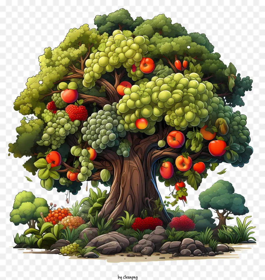 árbol De La Fruta，árbol Con Fruta PNG