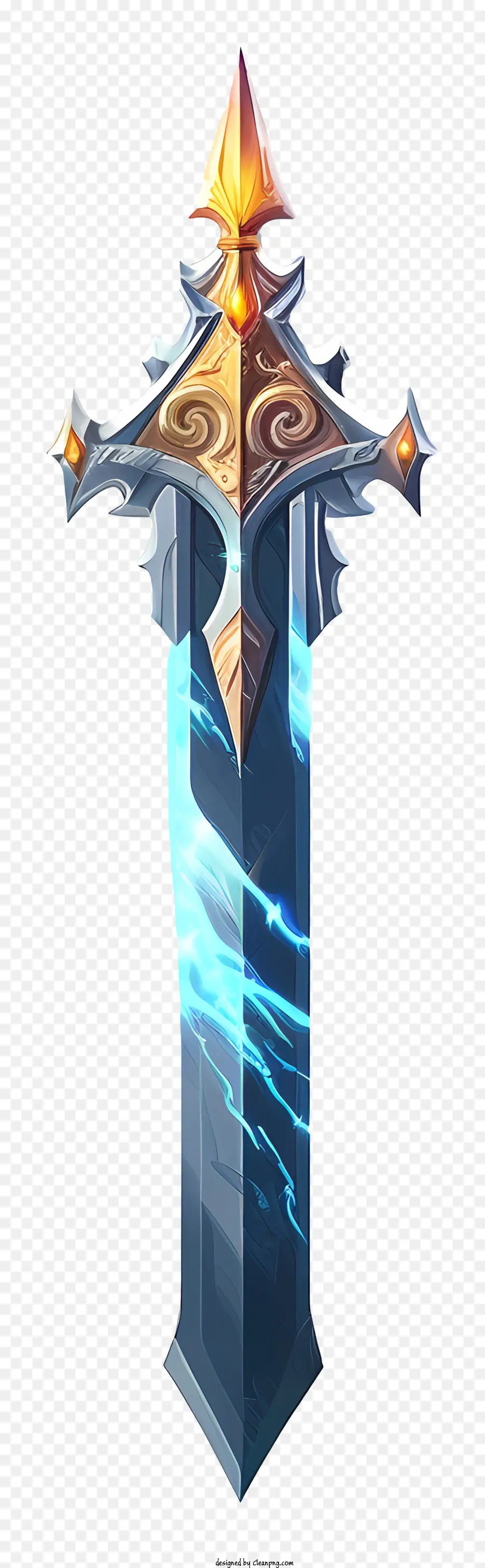 Espada De Diamante Plana，Espada PNG