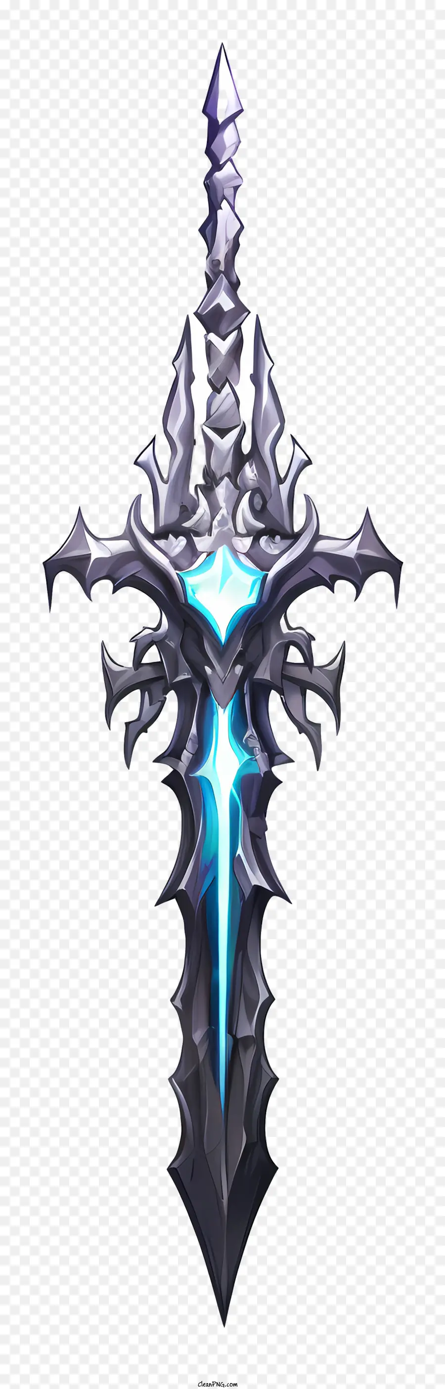 Espada De Diamante Dibujada A Mano，Espada PNG