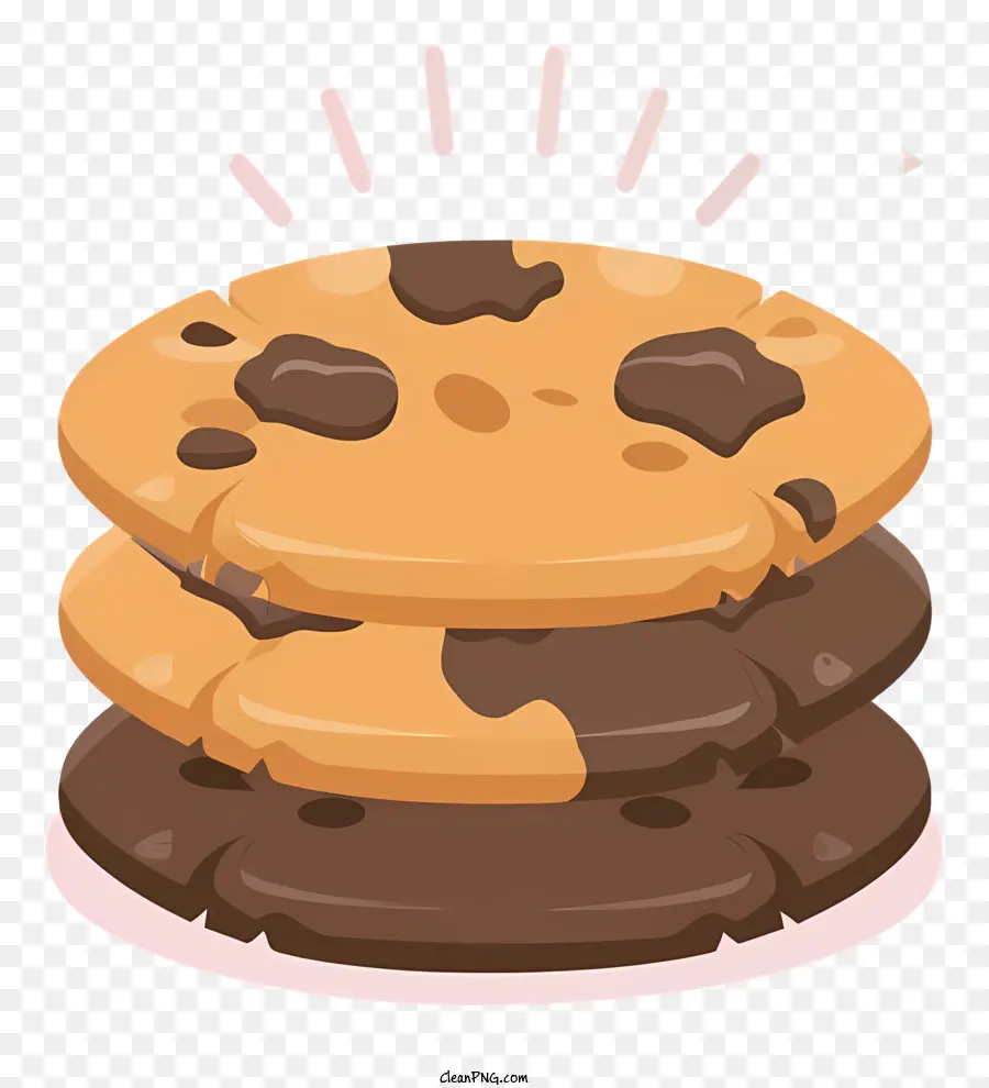 La Historieta，Galletas Con Chispas De Chocolate PNG